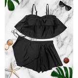 【タンキニ水着3点セット】レディース 体型カバー フリル | Angel Luna | 詳細画像14 