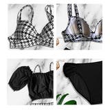 【ビキニ水着4点セット】レディース 体型カバー 袖付きオフショルアウター | Angel Luna | 詳細画像18 