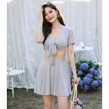 【ビキニ水着4点セット】レディース 体型カバー 袖 | Angel Luna | 詳細画像8 