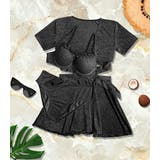 【ビキニ水着4点セット】レディース 体型カバー 袖 | Angel Luna | 詳細画像14 