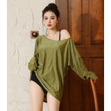 レディース 体型カバー 長袖シャツ | Angel Luna | 詳細画像7