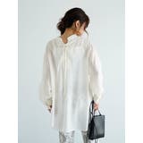 バックレースアップシアーシャツ | AN-closet | 詳細画像5