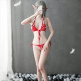 レッド | ブラジャー ショーツ セット | Anna Mu JAPAN