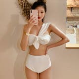 ホワイト | 水着体型カバー レディース ビキニ | Anna Mu JAPAN