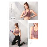 パープル | スポーツブラ S XL | Anna Mu JAPAN