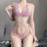 パープル | セクシー ランジェリー ブラ | Anna Mu JAPAN