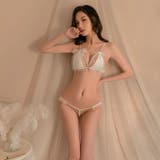 ホワイト | ブラジャー ショーツ セット | Anna Mu JAPAN