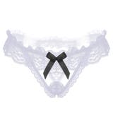 ホワイト | セクシーショーツ ランジェリー 単品 | Anna Mu JAPAN