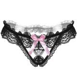 ブラック | セクシーショーツ ランジェリー 単品 | Anna Mu JAPAN