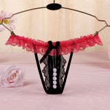 ブラック | セクシーショーツ ランジェリー 単品 | Anna Mu JAPAN