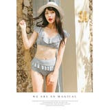 モスグリーンチェック | 水着体型カバー レディース ビキニ | Anna Mu JAPAN
