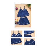 ルームウェア キャミソール ショートパンツ | Anna Mu JAPAN | 詳細画像10 