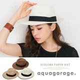 つば広 ハット 中折れ | aquagarage | 詳細画像1