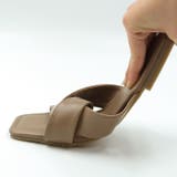 大人っぽいムード感漂うノットデザインスクエアサンダル | aquagarage | 詳細画像9 