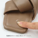 大人っぽいムード感漂うノットデザインスクエアサンダル | aquagarage | 詳細画像10 