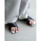 大人っぽいムード感漂うノットデザインスクエアサンダル | aquagarage | 詳細画像17 