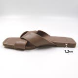 大人っぽいムード感漂うノットデザインスクエアサンダル | aquagarage | 詳細画像4 