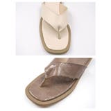 スタイリッシュでラクに履ける！スクエアトゥトングサンダル | aquagarage | 詳細画像6 