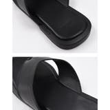 スタイリッシュでラクに履ける！スクエアトゥトングサンダル | aquagarage | 詳細画像7 