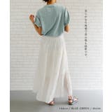 立体感のある袖が女性らしい！パフスリーブチュニック | aquagarage | 詳細画像11 