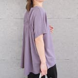 ラベンダー | 夏の必需品！接触冷感バックギャザーTシャツ | aquagarage