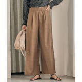 リネンライクサスペンダー付きパンツ レディース 春 夏 秋 M | aquagarage | 詳細画像12