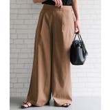 リネンライクサスペンダー付きパンツ レディース 春 夏 秋 M | aquagarage | 詳細画像19