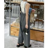 リネンライクサスペンダー付きパンツ レディース 春 夏 秋 M | aquagarage | 詳細画像22