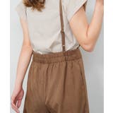 リネンライクサスペンダー付きパンツ レディース 春 夏 秋 M | aquagarage | 詳細画像27