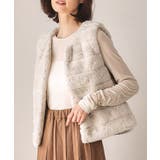 ふんわりと暖かい、なめらかな手触りのフェイクファーベスト | aquagarage | 詳細画像10 