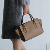 キャメル | 程よいサイズ感でコーデに馴染む。2Wayミニハンドバッグ | aquagarage