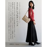 どんなコーデにも取り入れやすい♪スクエアショルダーバッグ | aquagarage | 詳細画像4