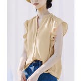 ブラウス シフォン シャツ | aquagarage | 詳細画像6 