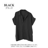 ブラック | ブラウス シフォン シャツ | aquagarage