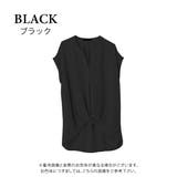 ブラック | シフォン ブラウス トップス | aquagarage