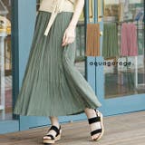 スカート ランダムプリーツ プリーツスカート | aquagarage | 詳細画像1 