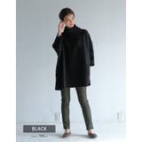 着映えする大人の洗練ニット!タートルネックニットポンチョ | aquagarage | 詳細画像10