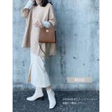 着映えする大人の洗練ニット!タートルネックニットポンチョ | aquagarage | 詳細画像16