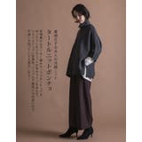 着映えする大人の洗練ニット!タートルネックニットポンチョ | aquagarage | 詳細画像4