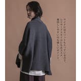 着映えする大人の洗練ニット!タートルネックニットポンチョ | aquagarage | 詳細画像6
