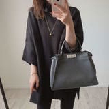 ブラック | 着映えする大人の洗練ニット!タートルネックニットポンチョ | aquagarage