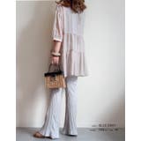 動くたびに表情豊かに揺れる！変形プリーツフレアパンツ | aquagarage | 詳細画像14 