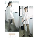 動くたびに表情豊かに揺れる！変形プリーツフレアパンツ | aquagarage | 詳細画像17 