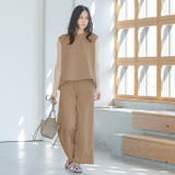 グレージュ | セットアップ レディース 春 | aquagarage