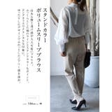 品ある艶と透け感が大人可愛い!ボリュームスリーブシアーブラウス シアーシャツ | aquagarage | 詳細画像4
