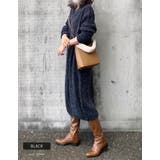 ずっと着たくなる肌触り！ふんわりとしたコクーンシルエットニットワンピース | aquagarage | 詳細画像19 