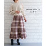 シンプルながら表情豊かに着映える!ハイネックプリーツ袖ニットトップス | aquagarage | 詳細画像15