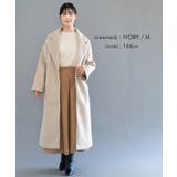 シンプルながら表情豊かに着映える!ハイネックプリーツ袖ニットトップス | aquagarage | 詳細画像17