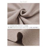 シンプルながら表情豊かに着映える!ハイネックプリーツ袖ニットトップス | aquagarage | 詳細画像25