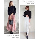 シンプルながら表情豊かに着映える!ハイネックプリーツ袖ニットトップス | aquagarage | 詳細画像3